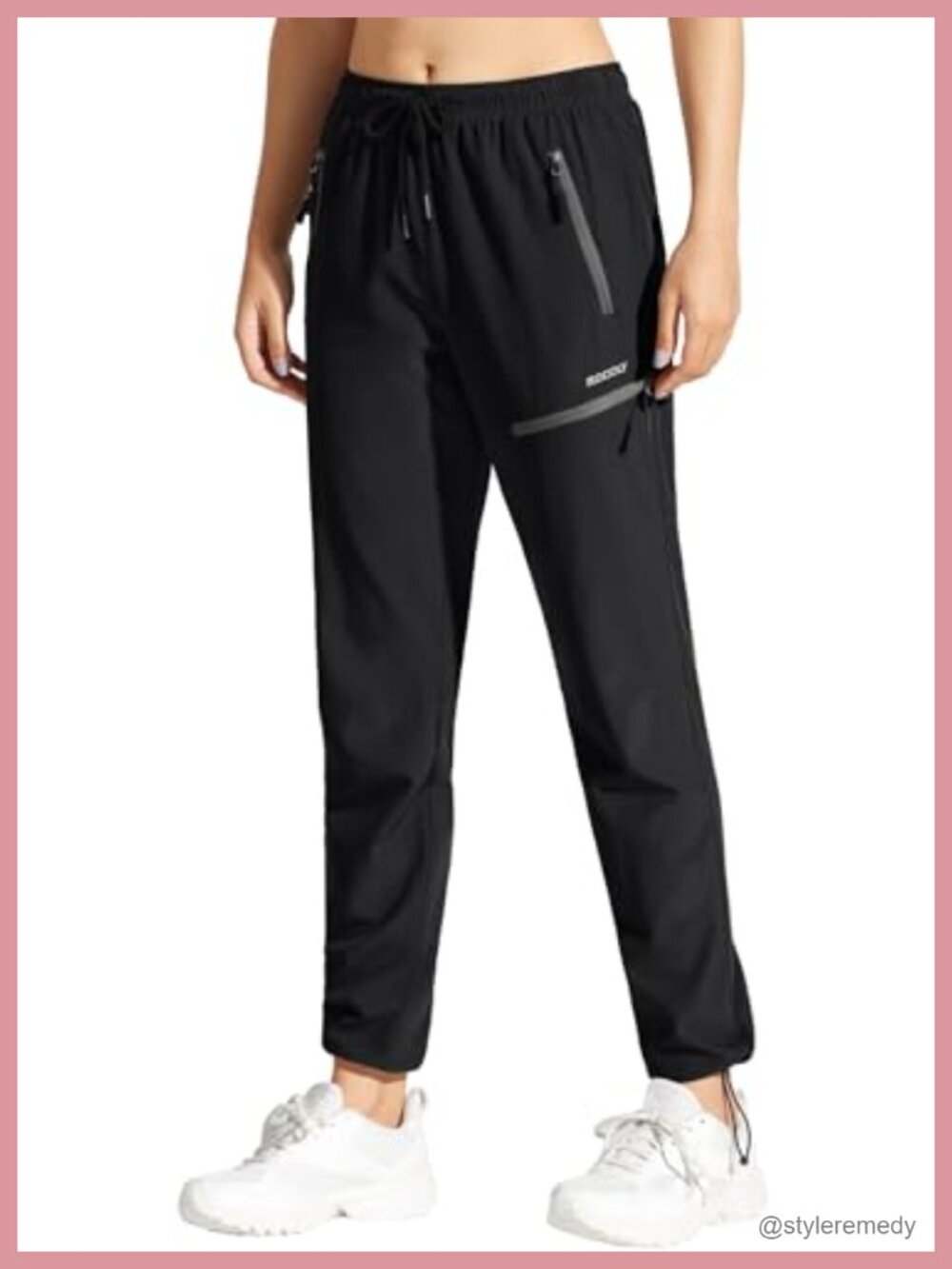 Women's Hiking Cargo Pants Waterproof Lightweight UPF 50+ Adjustable